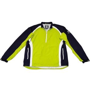FootJoy Pullover Mens Large 1/4 Zip Lightweight Jacket Performance Nylon Golf